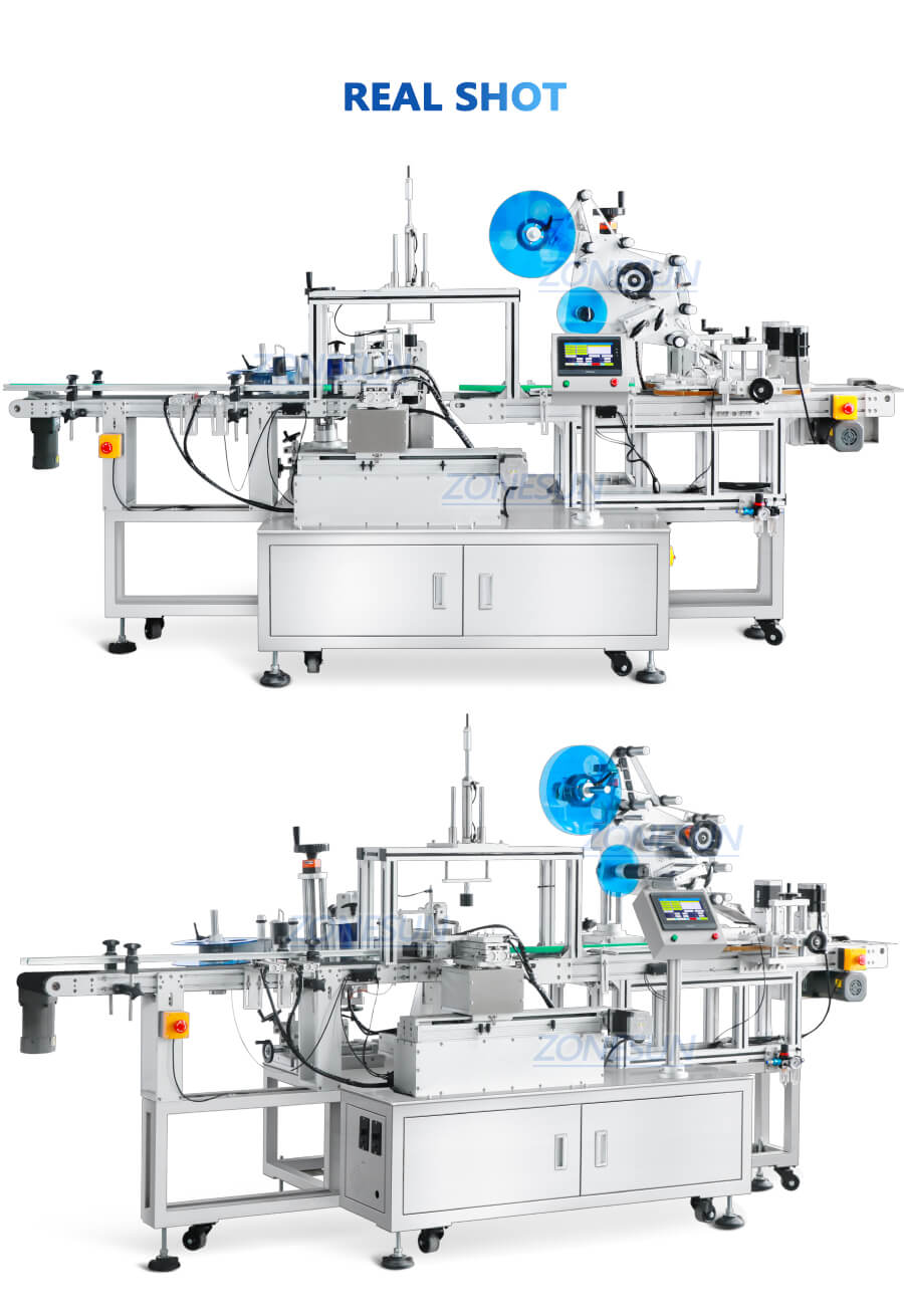 Square Bottle Top And Side Labeling Machine X1