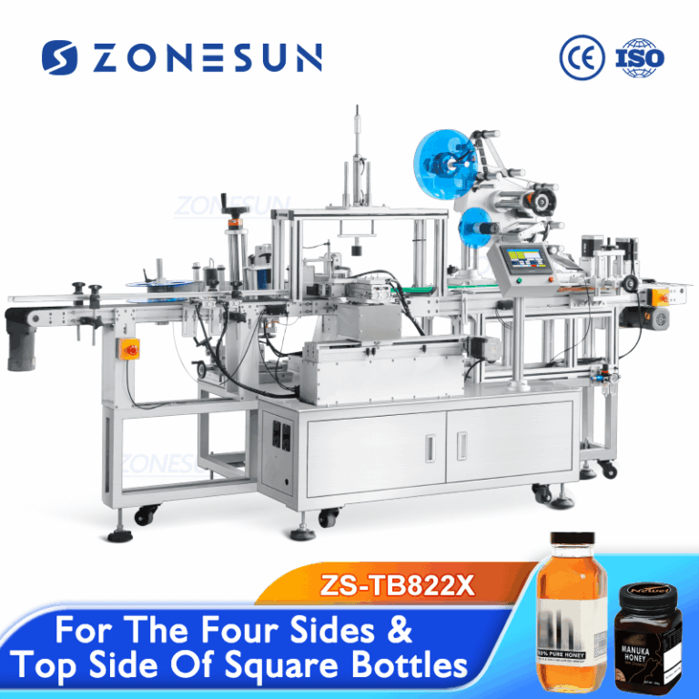Square Bottle Top And Side Labeling Machine Z1