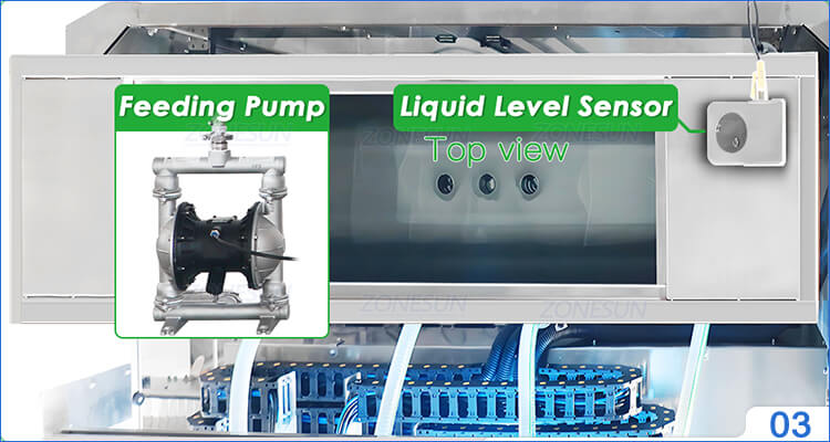 4 Heads Paste Tracking Filling Machine X7