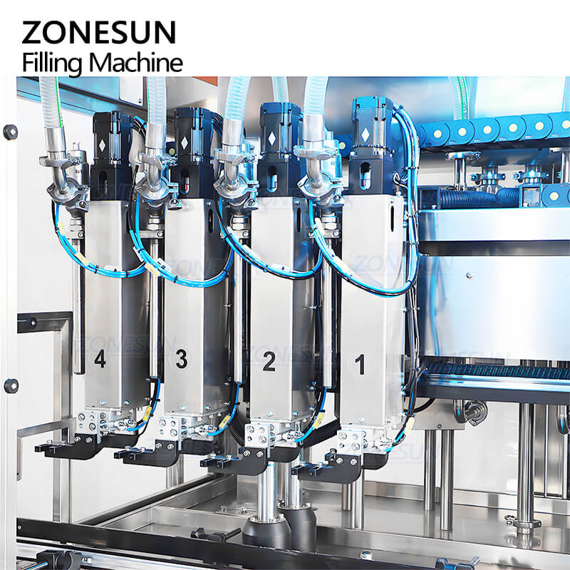 4 Heads Paste Tracking Filling Machine Z5