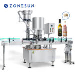 เครื่องปิดฝา Ropp 4 หัว Z1 4 Heads Ropp Capping Machine Z1