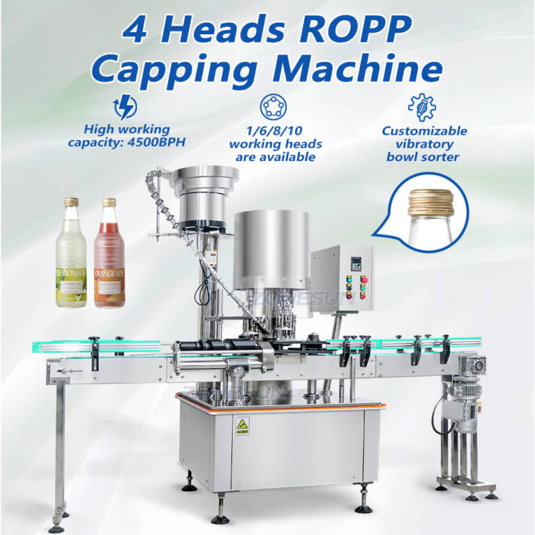 4 Heads Ropp Capping Machine Z1