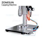 aerosol cans crimping machine z5