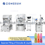 coconut jelly drink filling line z1
