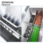 coconut jelly drink filling line z4