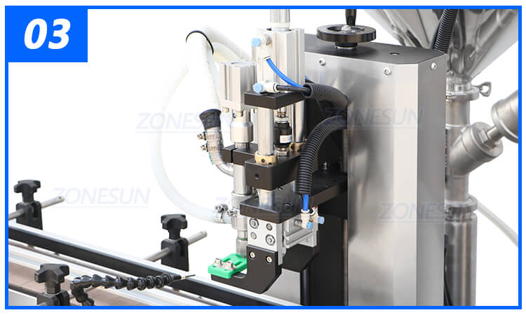 เครื่องบรรจุแบบวาง X8 Paste Filling Machine X8