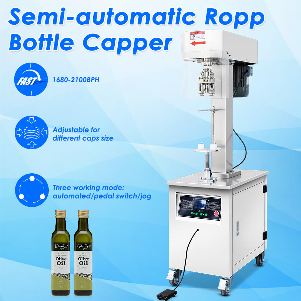 Semi Automatic Ropp Capping Machine