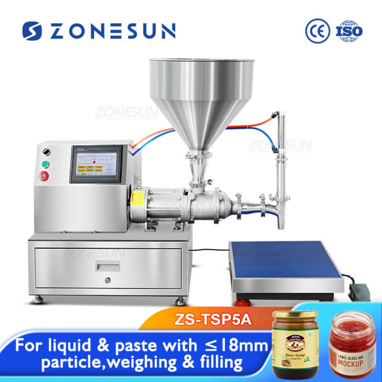 Twin Screw Pump Paste Filling Machine Z1