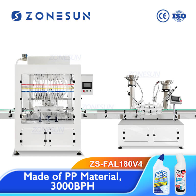 Corrosive Liquid Filling Capping Machine