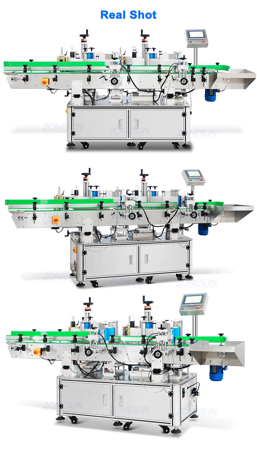 Double Side Round Bottle Labeling Machine X1