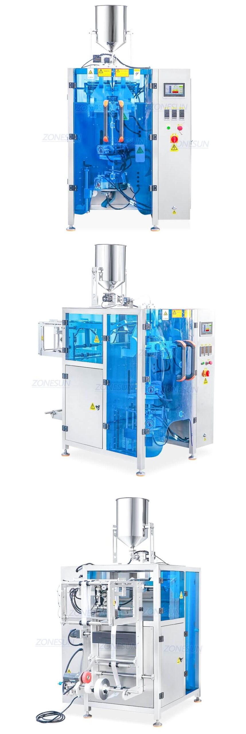 Macchina per sigillare il riempimento di bustine di gel energetico X1 Energy Gel Sachet Filling Sealing Machine X1