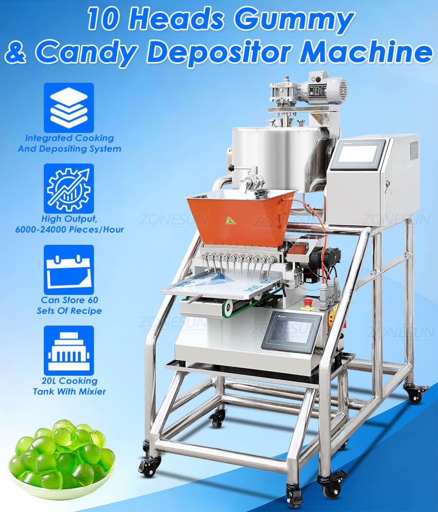 Gummy Sugar Pouring Make Machine X1