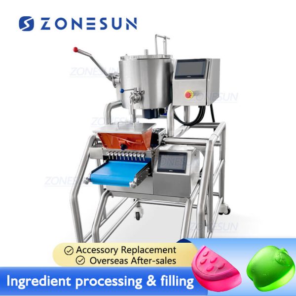 Jelly Gummy Sugar Pouring Make Machine