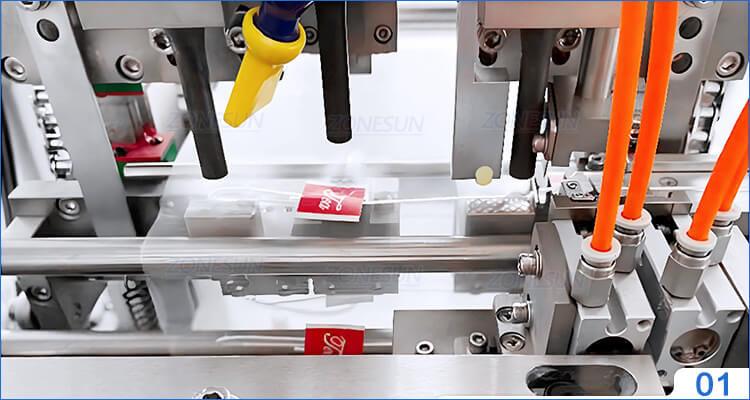 Tea Bag Tagging Machine X4