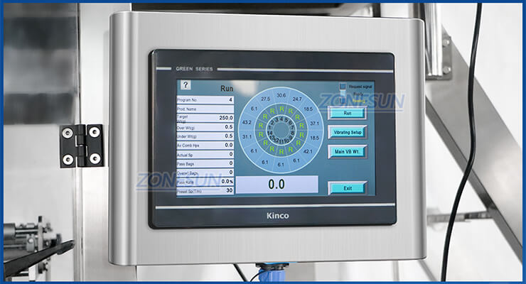 weighing filling machine x4