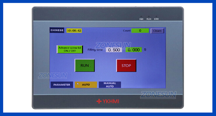 Cosmetic filling machine x4