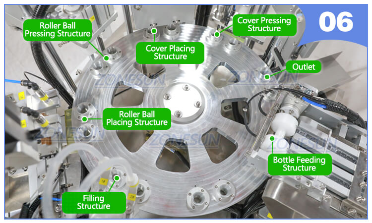 Roller Ball Botttle Filling Machine X8