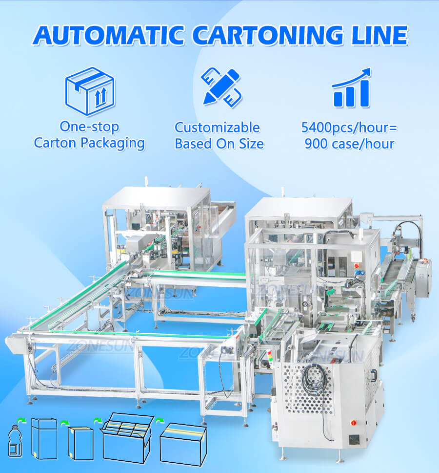automatic cartoning line x1