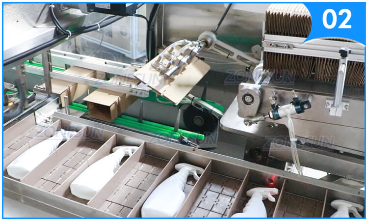 automatic cartoning line x5