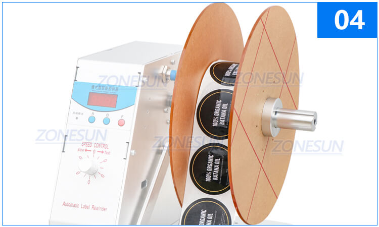 label rewind machine x7