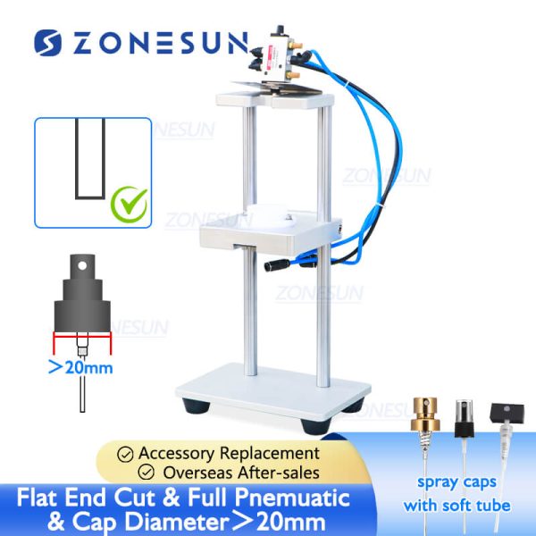 Pneumatic Dip Tube Cutting Machine