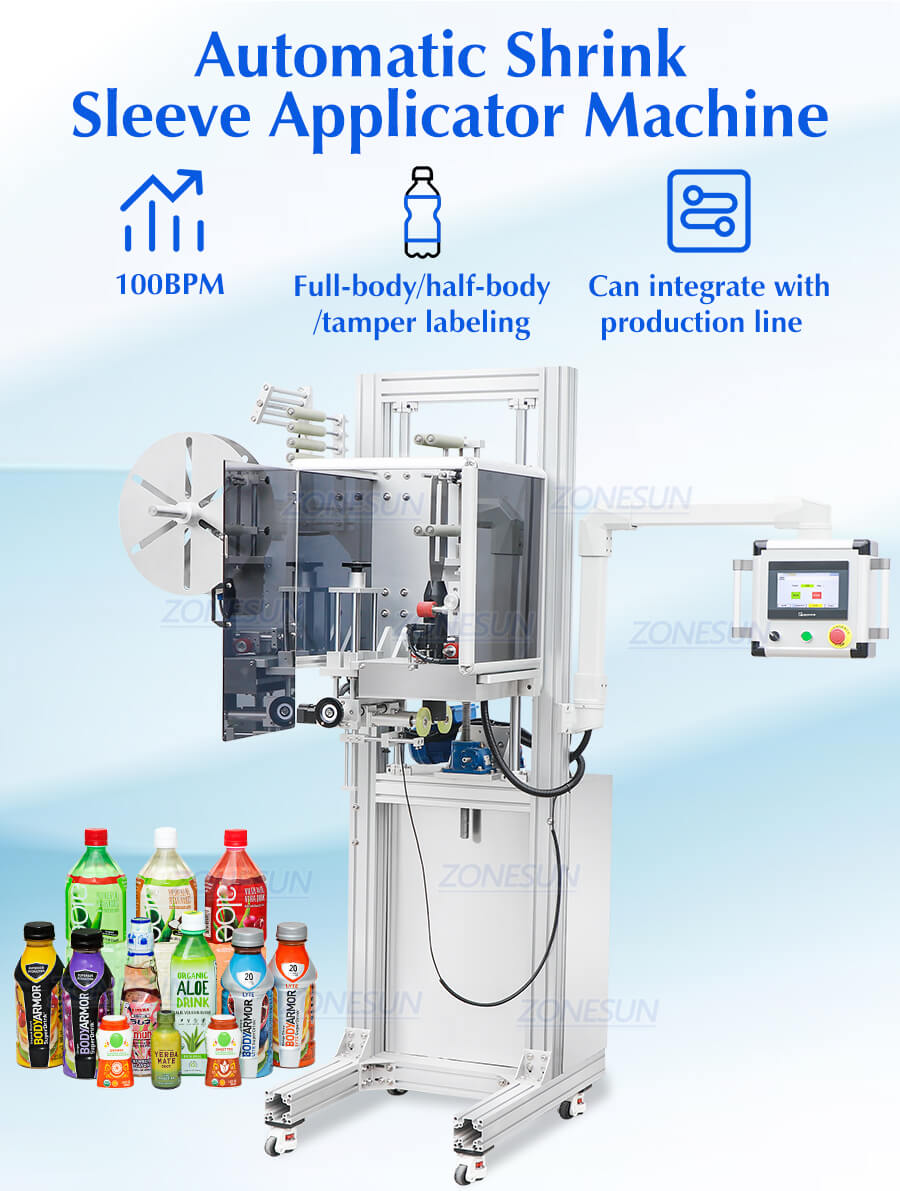 shrink sleeve applicator machine x1