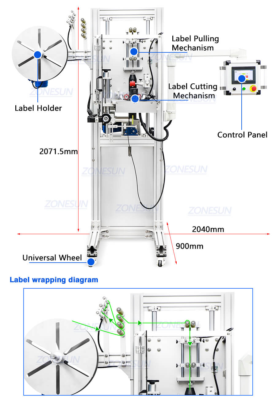 shrink sleeve applicator machine x3