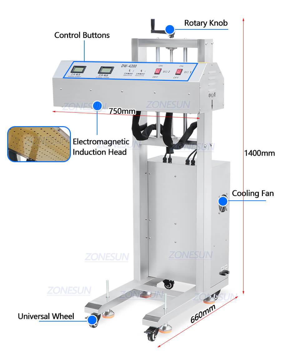 Aluminium Foil Sealing Machine x3