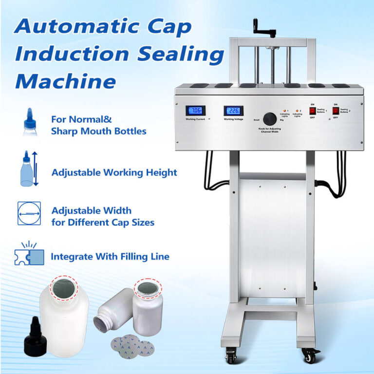 Automatic Cap Induction Sealing Machine