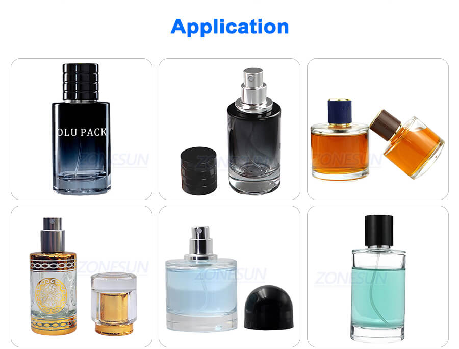 Cosmetic Spray Bottles Filling Machine x2