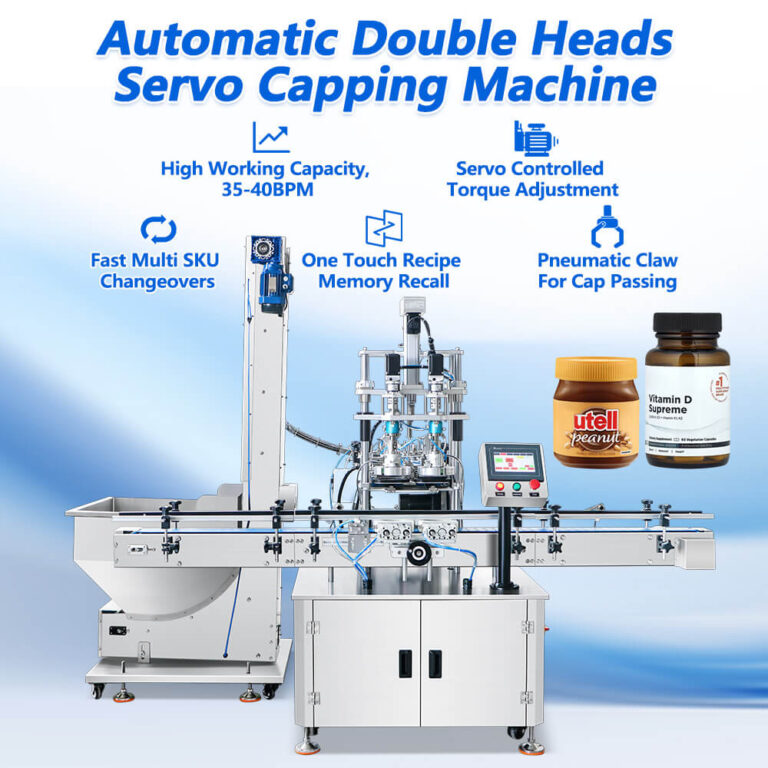 Double Head Servo Capping Machine Z1