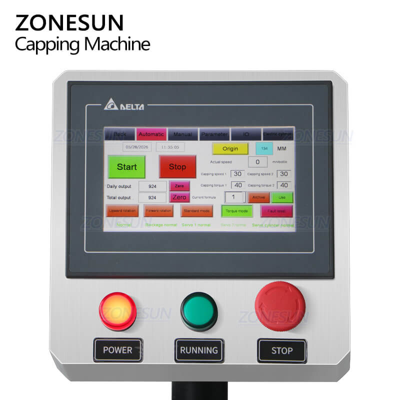 Double Head Servo Capping Machine Z5 Double Head Servo Capping Machine Z5