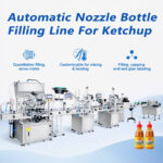 Ketchup Nozzle Bottle Filling Production Line Z2