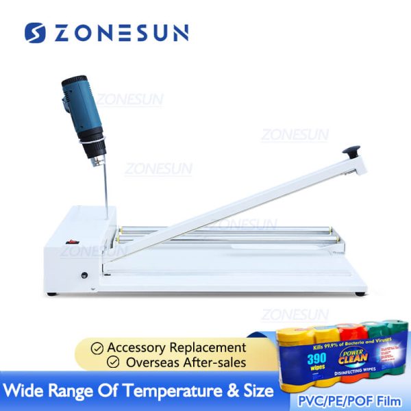 Manual Heat Sealing Shrinking Machine