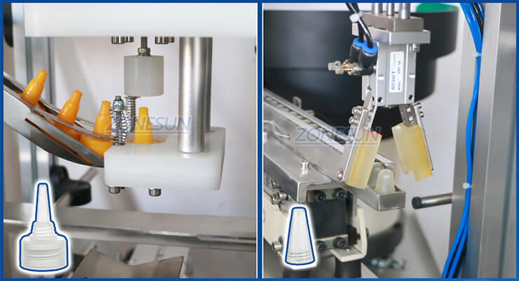 Nozzle Bottle Capping Machine x6