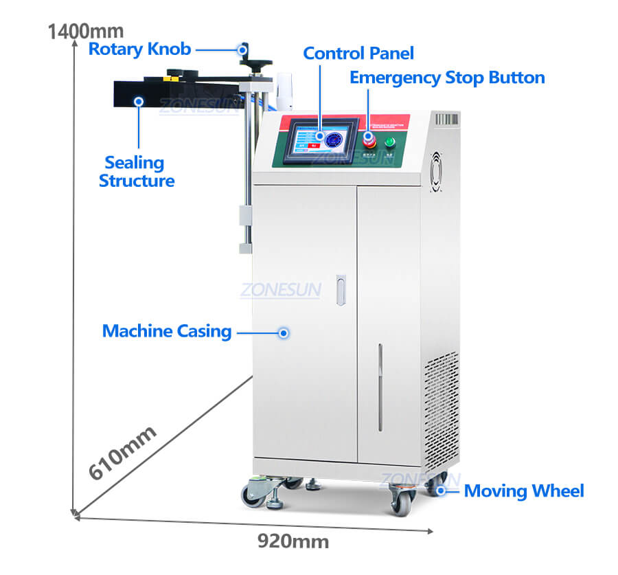 cup induction sealing machine x3