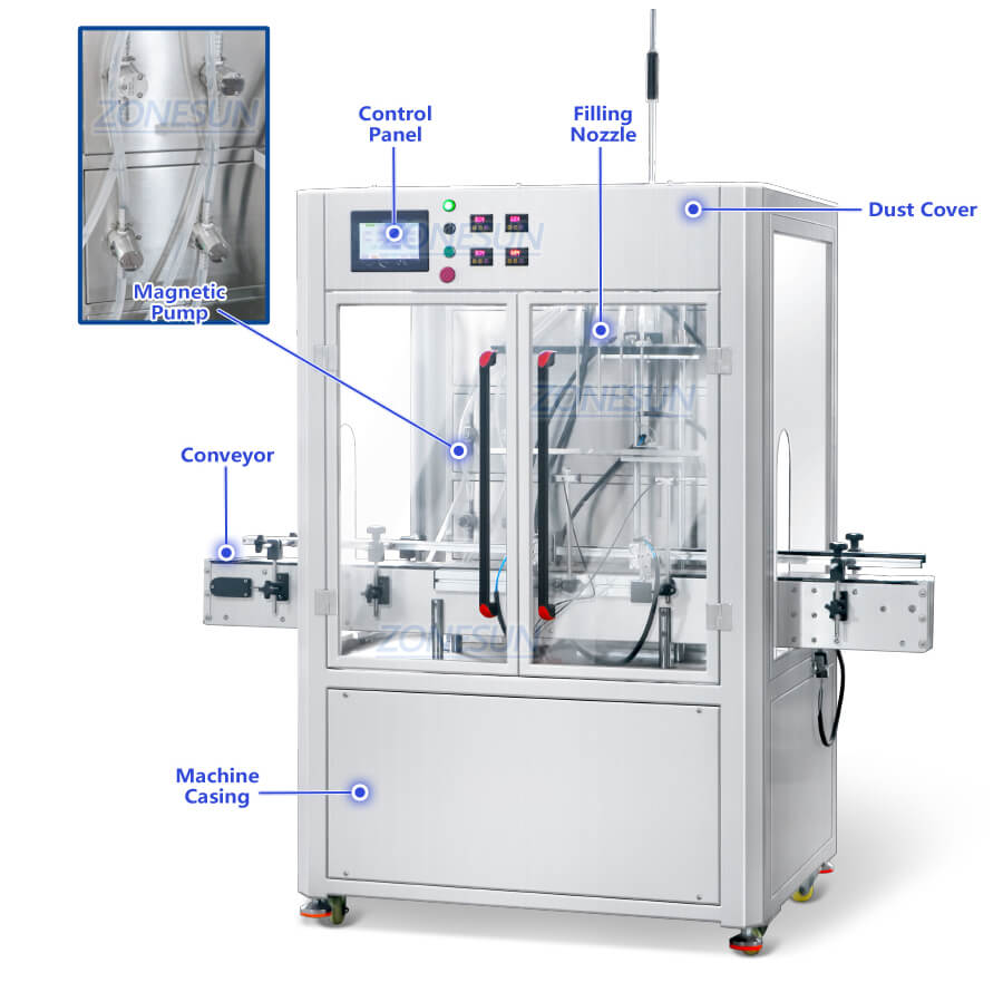 spirits ropp bottle filling line x4