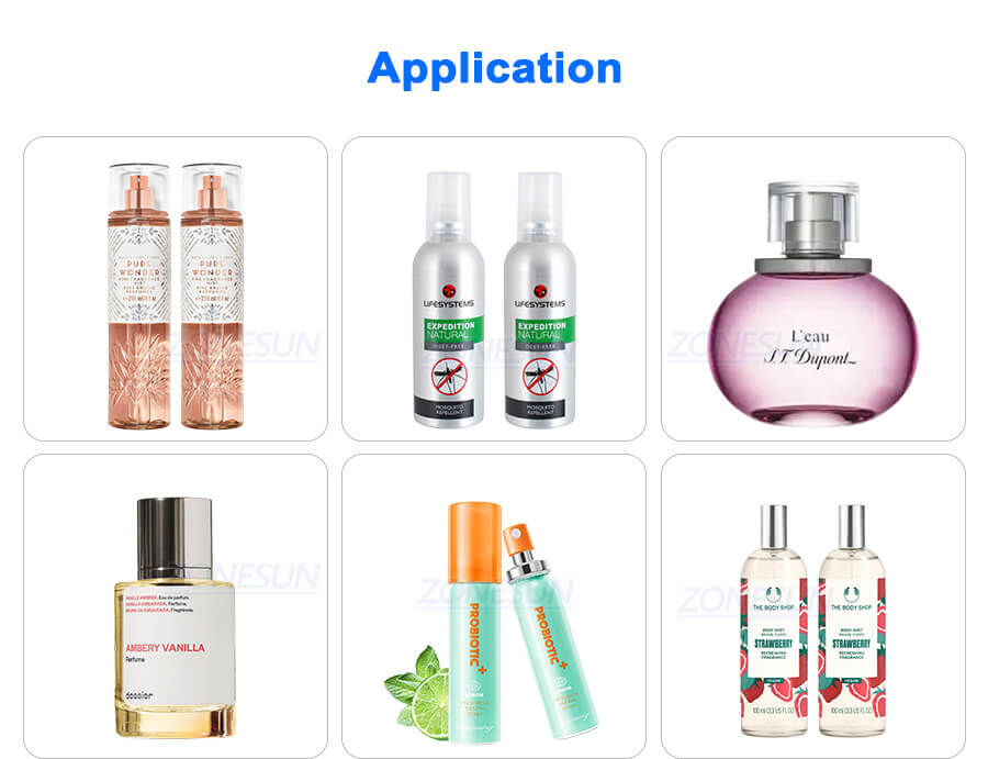 spray bottle filling line x2