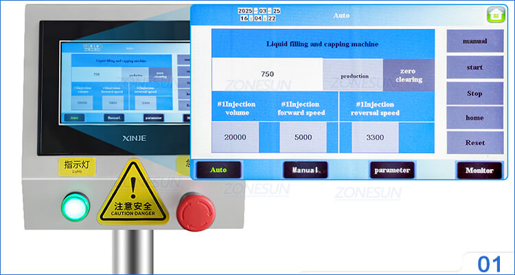 spray bottle filling line x4