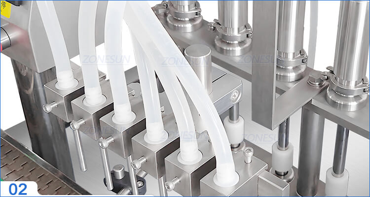 spray bottle filling line x5