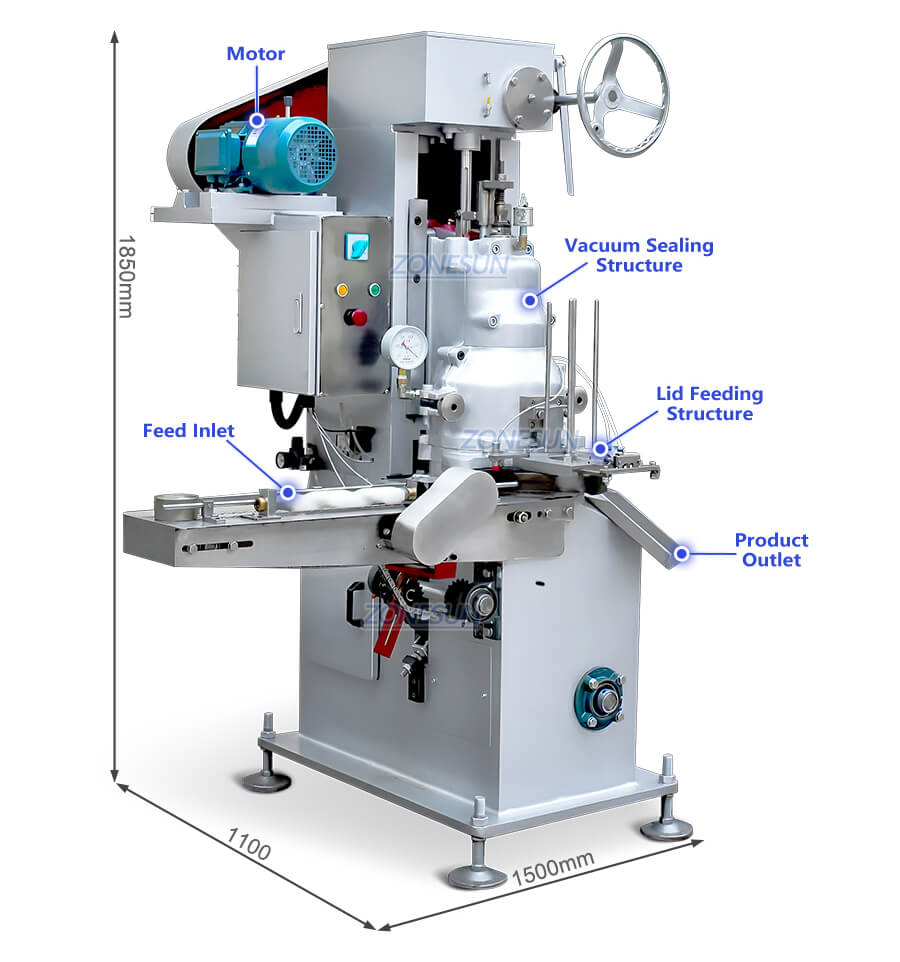 tin can vacuum sealing machine x3