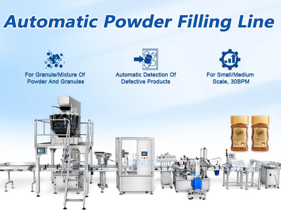 Automatic Powder Filling Line x1