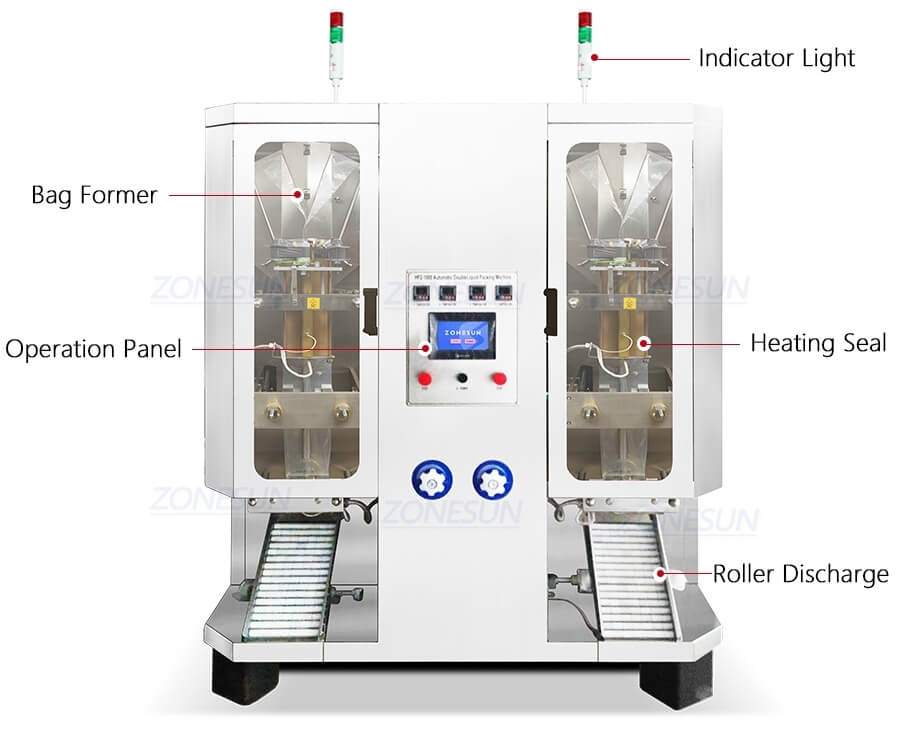 Liquid Sachet filling machine x3