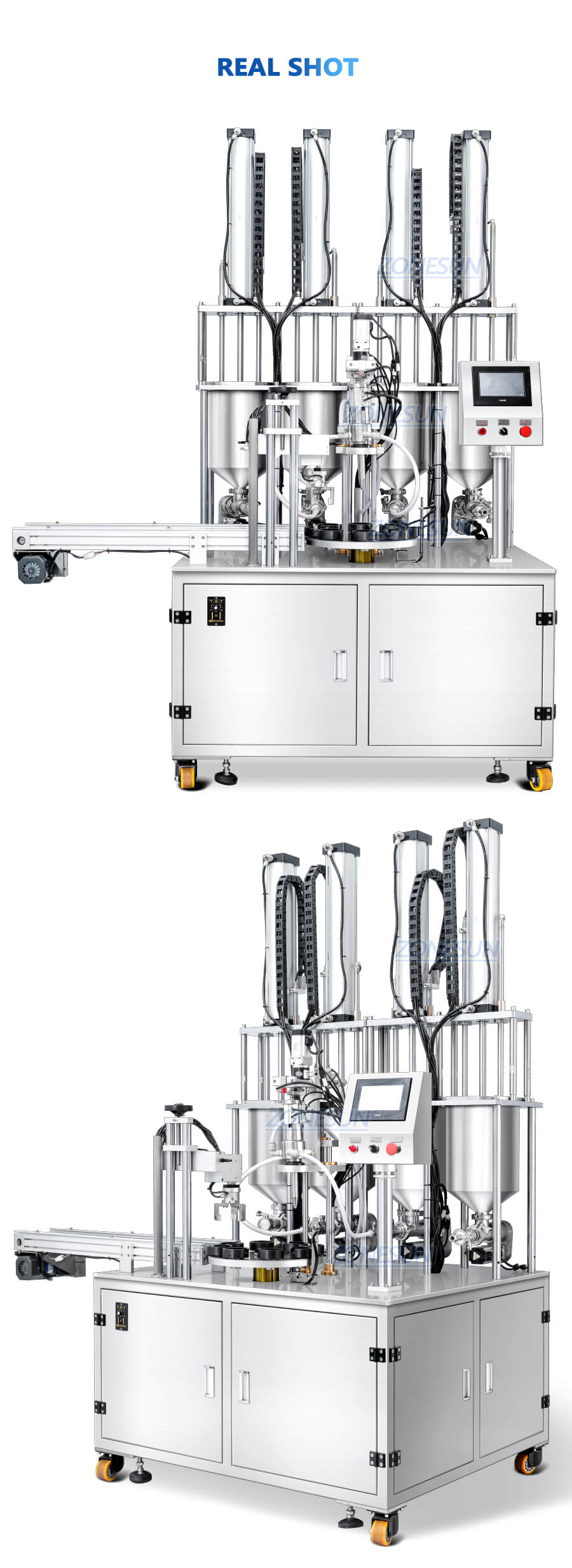 Multi Color Cosmetic Filling Machine X1