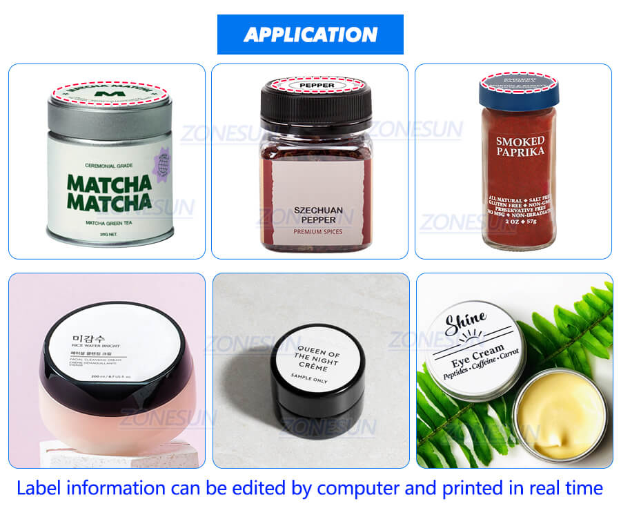 Online Print Lalebling Machine X2