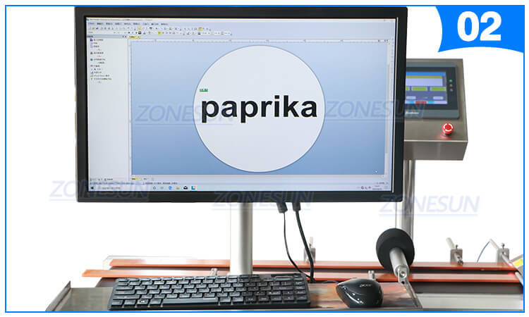 Online Print Lalebling Machine X5