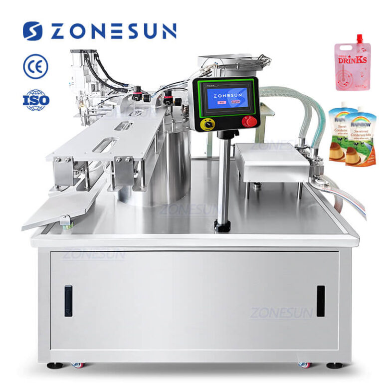 Rotary Spout Pouch Filling Capping Machine Z1