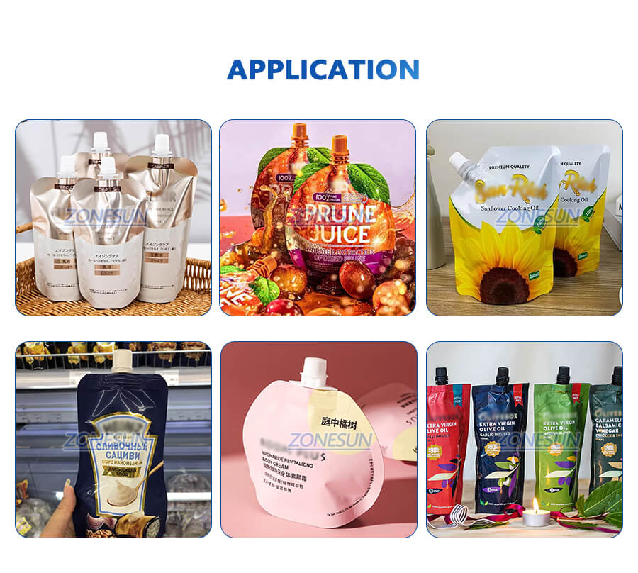 Spout Pouch Filling Capping Machine x2