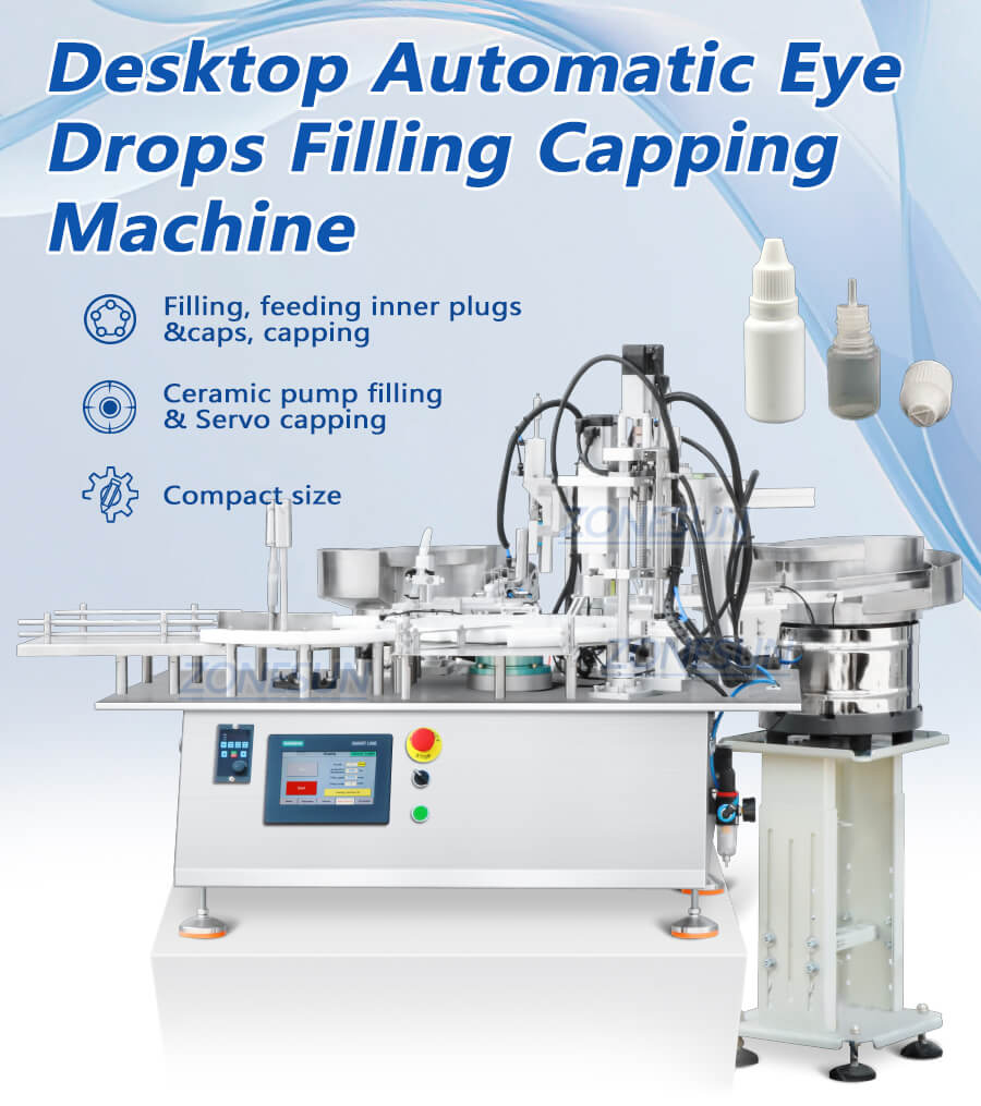 Eye Drop Filling Capping Machine x1