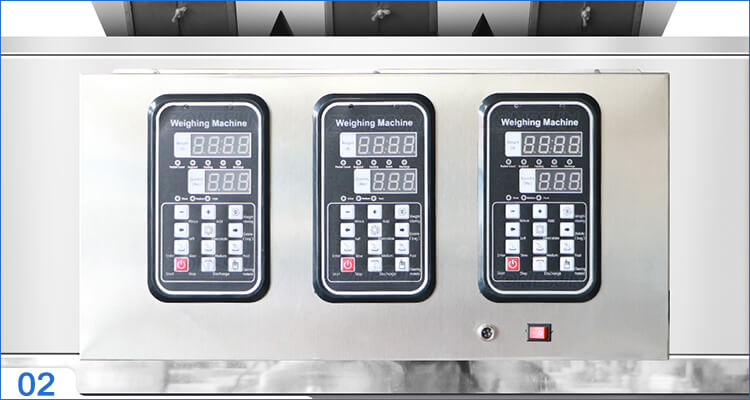 颗粒预制袋称重灌装封口机